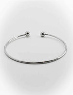Solo Heart Minimal Elegant Bangle Set For Female jewelry Biya Accessoires