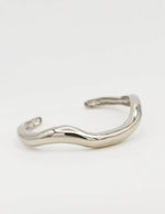 silver Trendy clean girl jewelry 2025 bangle