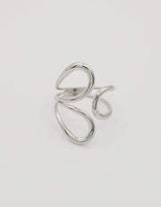 modern_butterfly_teardrop_open_silver_ring_for_women_canada_minimalist_jewelry

