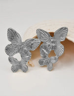butterfly_earring_silver_finish_bold_textured_wings_clean_girl_jewellery