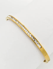 Embossed Bangle – Sparkle Stone Women's Jewelry Canada